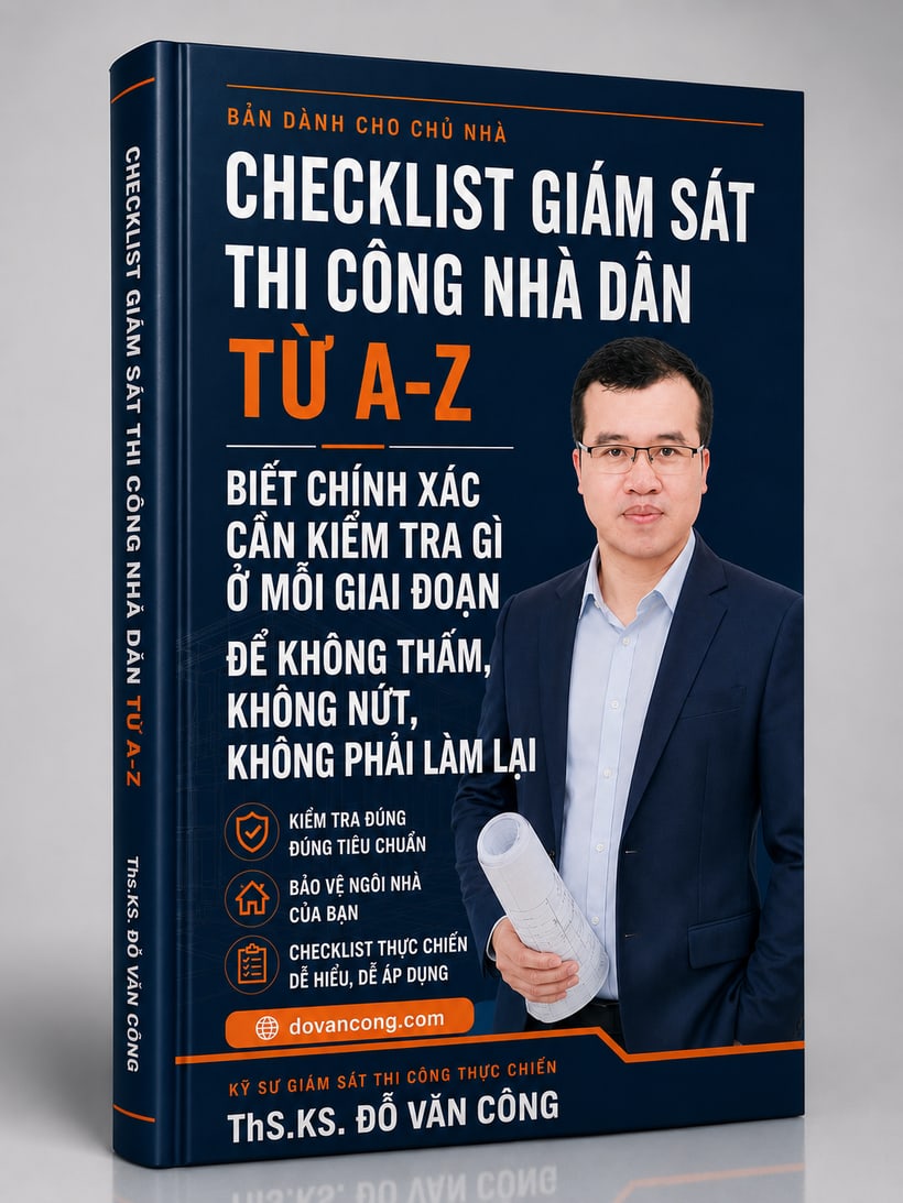 Gói Toàn Diện — Checklist Giám Sát Thi Công Nhà Dân
