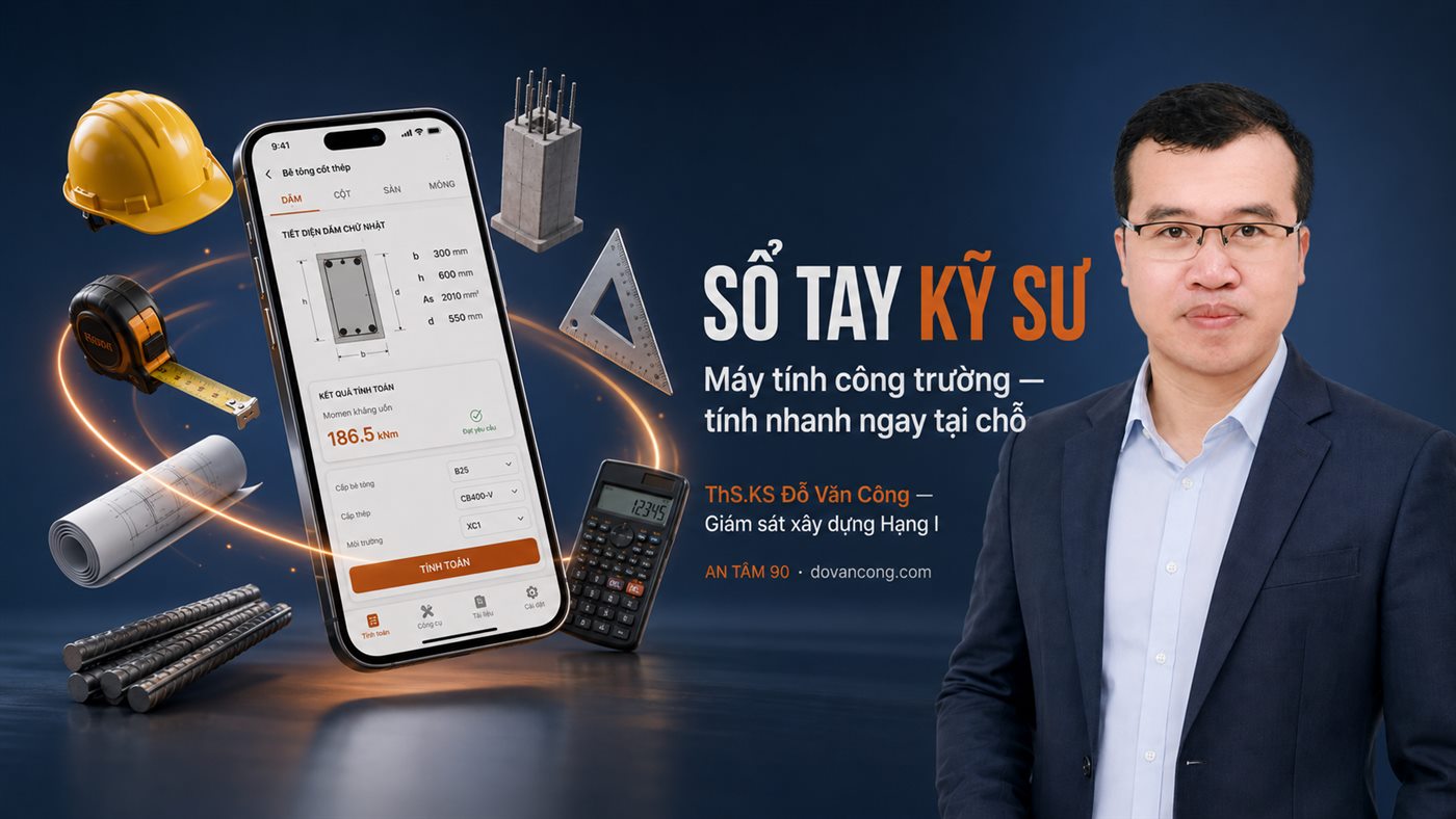 Tính cốt thép, bê tông cấu kiện